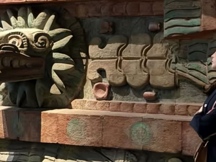 Fátima Bosch recorre zonas arqueológicas de la CDMX tras la polémica con Lupita Jones