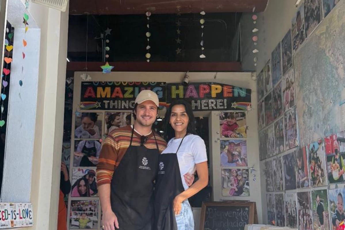 Diego Boneta visita Fundación Tijuana Sin Hambre