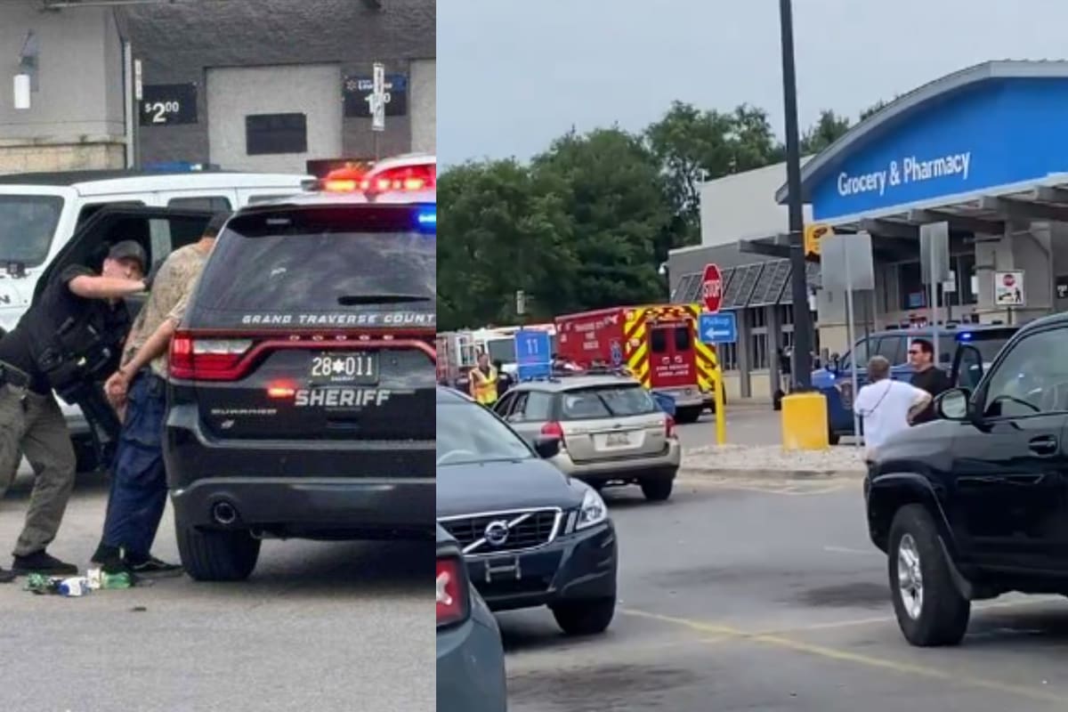 11 personas fueron apuñaladas en un Walmart en Michigan, Estados Unidos