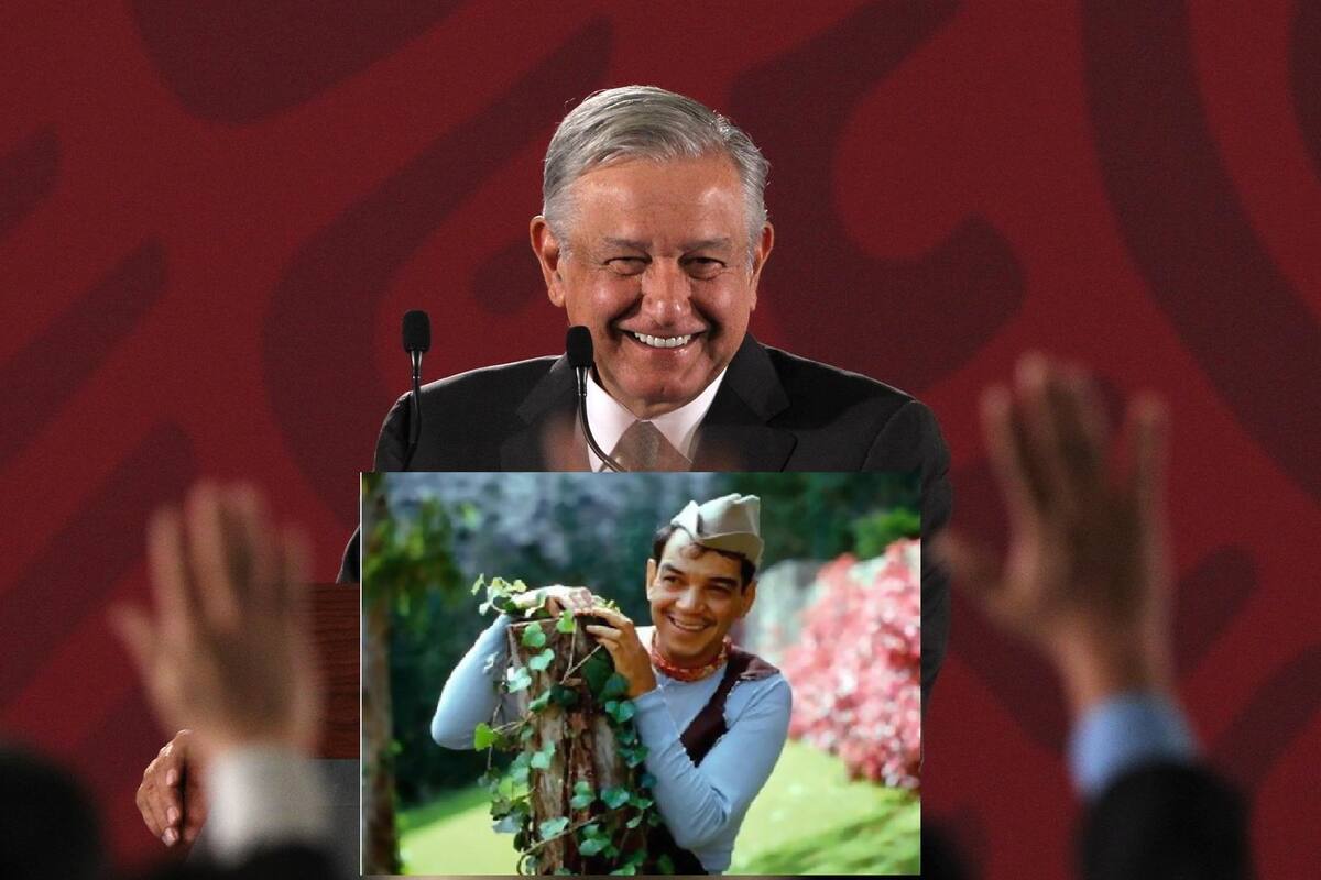 AMLO como Cantinflas según The Economist por Consulta Popular