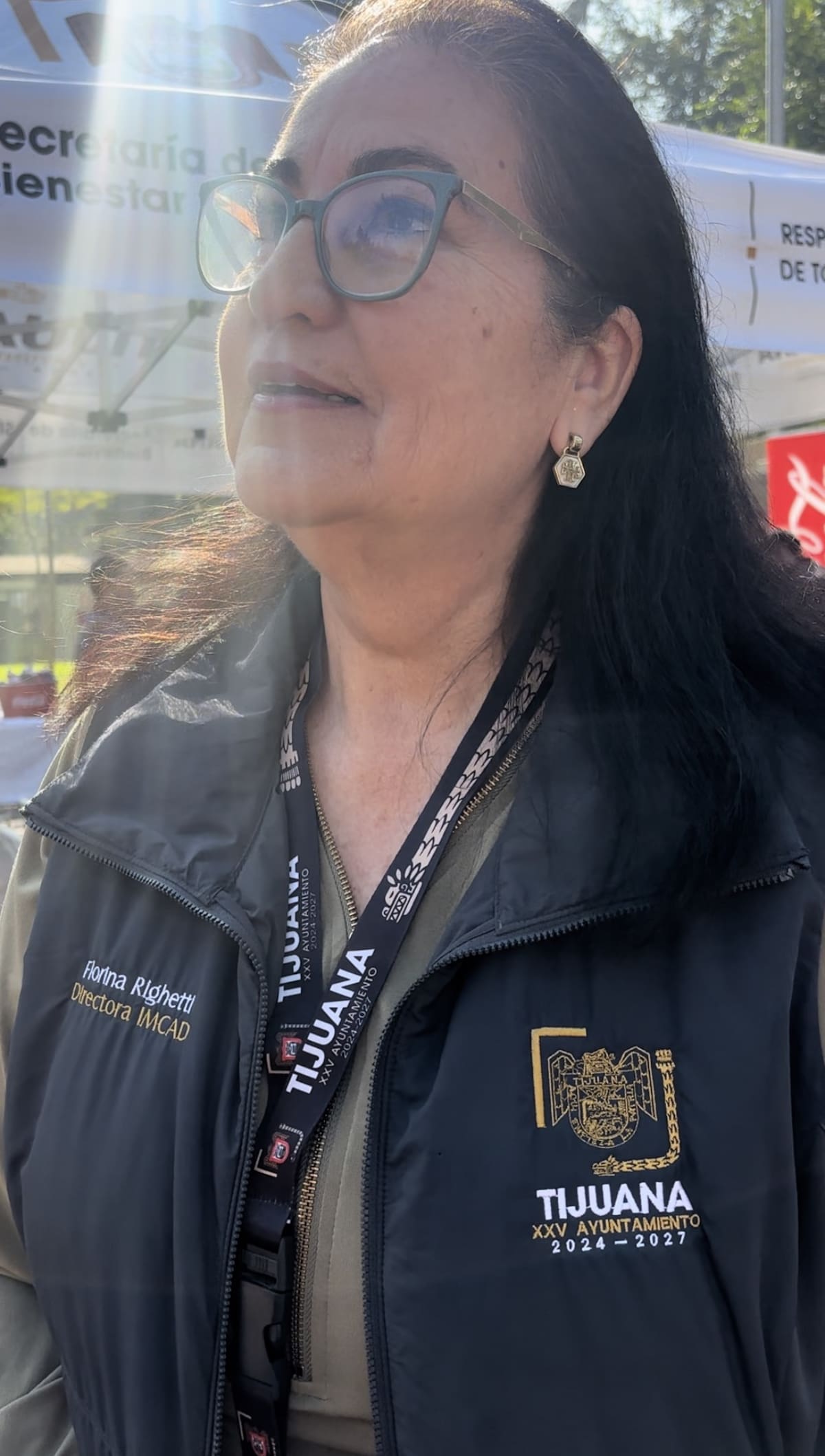 Florina Righetti Rojo la titular de la dependencia IMCAD