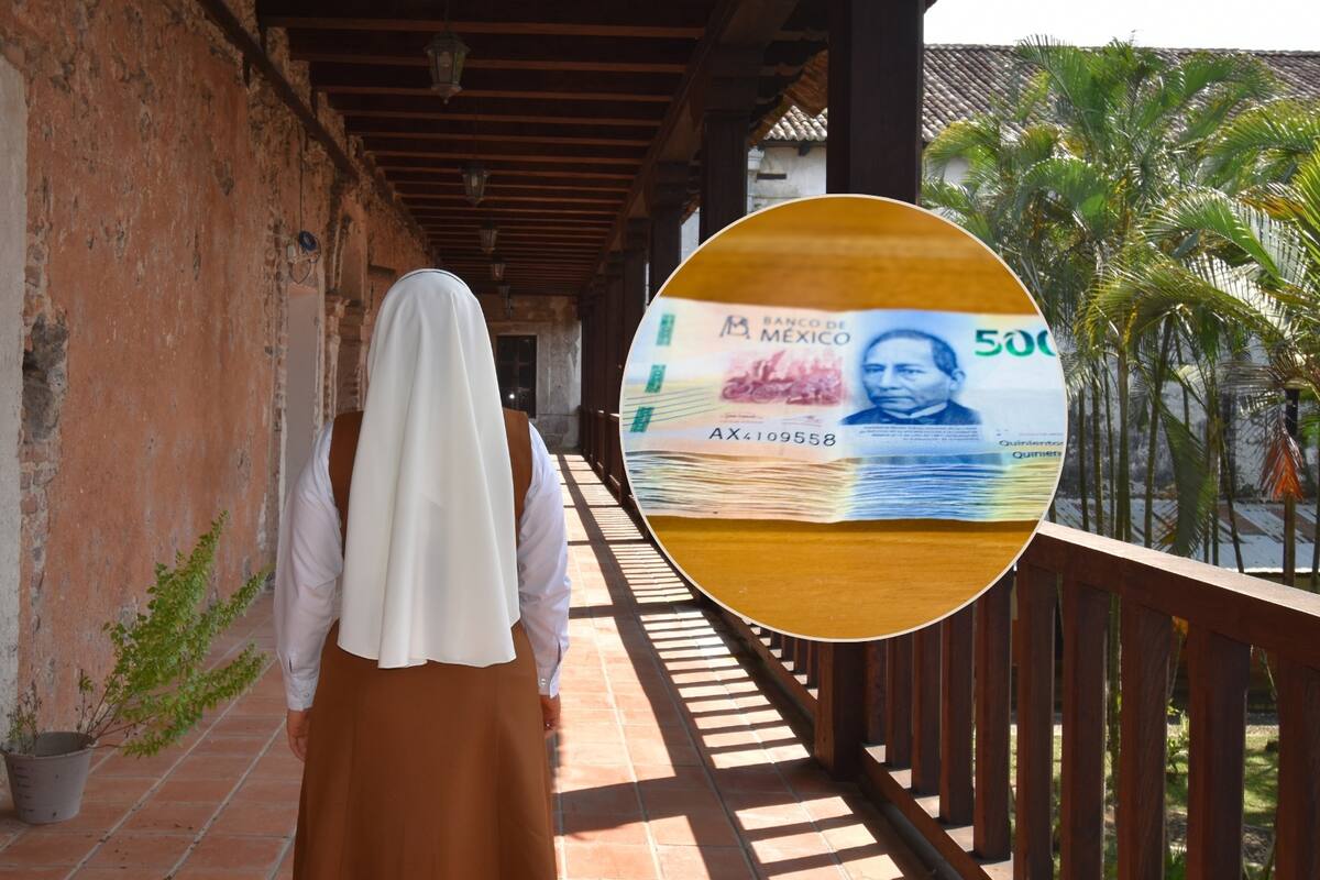¿Cuánto gana una monja en México al mes?