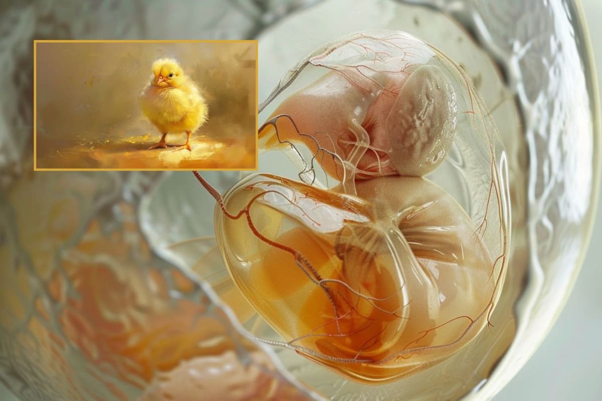 No es lo que crees: la yema del huevo no es el embrión del pollito