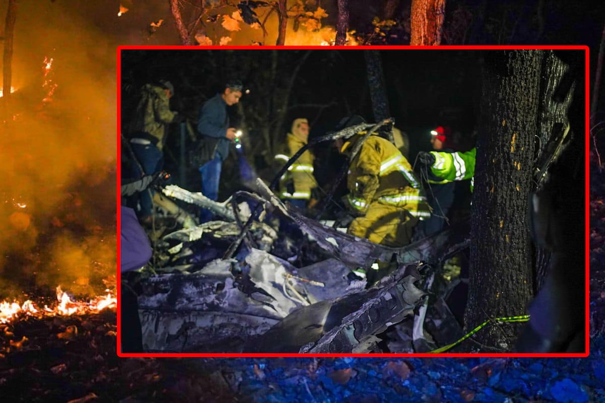 Seis pasajeros murieron en desplome de avión en Nayarit, confirman