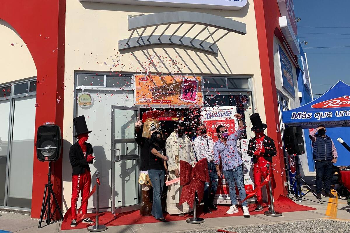 Celebran la apertura de la nueva sucursal de Farmacias Roma