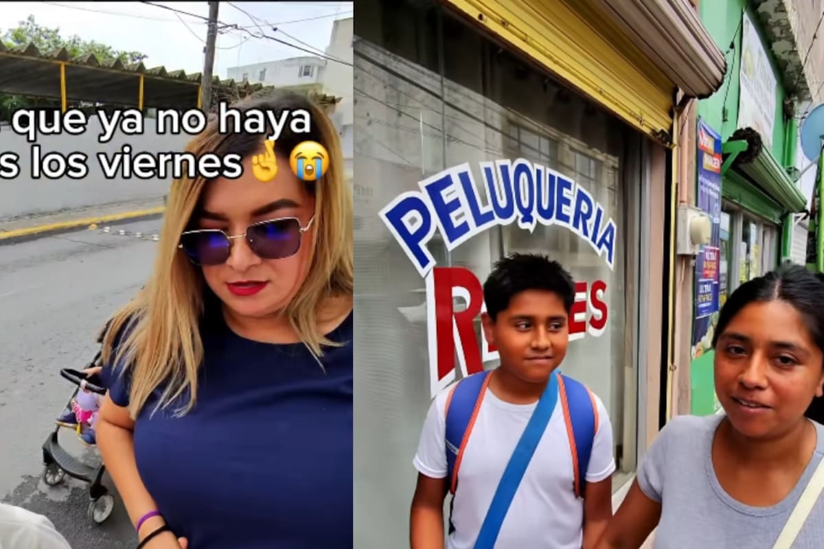 “Ando juntando firmas para que ya no haya clases los viernes”: Influencer hace una broma a las afueras de una escuela y pone en aprietos a las mamás