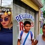 “Ando juntando firmas para que ya no haya clases los viernes”: Influencer hace una broma a las afueras de una escuela y pone en aprietos a las mamás
