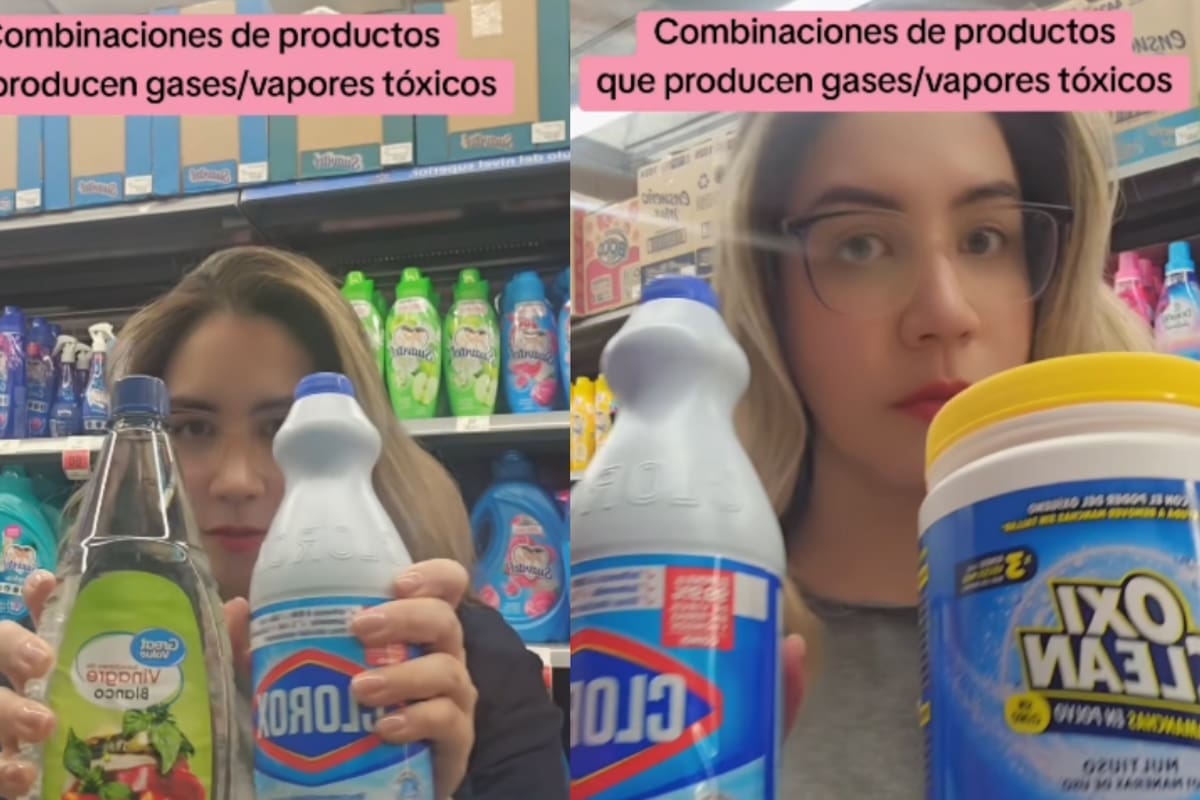 ¡Ten cuidado! Estas son las combinaciones de productos de limpieza que pueden liberar vapores tóxicos