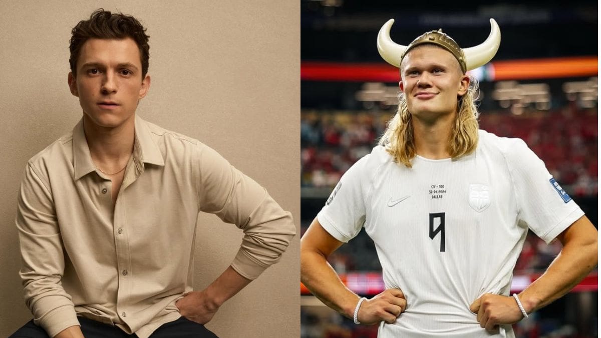 Tom Holland cuenta que intentó conocer a Erling Haaland invitándolo a cenar, pero el delantero del Manchester City lo ignoró por completo