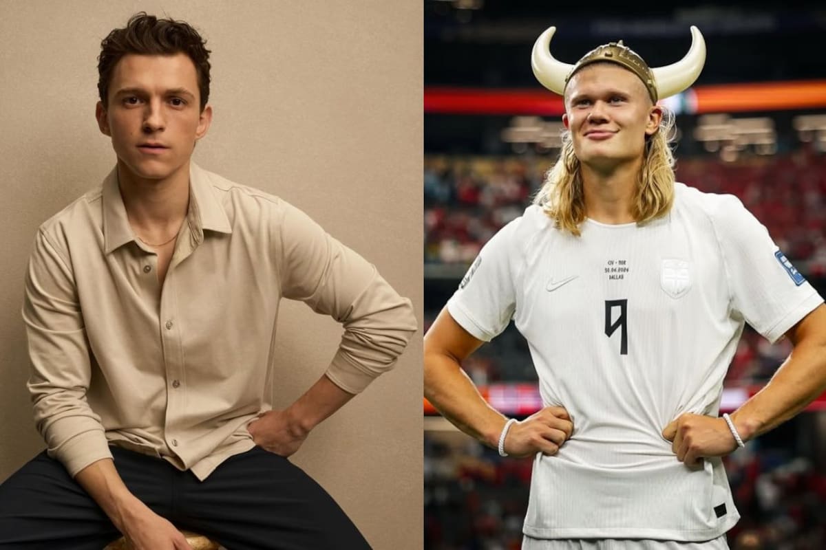 Tom Holland cuenta que intentó conocer a Erling Haaland invitándolo a cenar, pero el delantero del Manchester City lo ignoró por completo