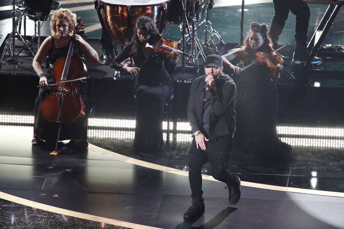 Sin previo aviso…¡Aparece Eminem en los Óscar!