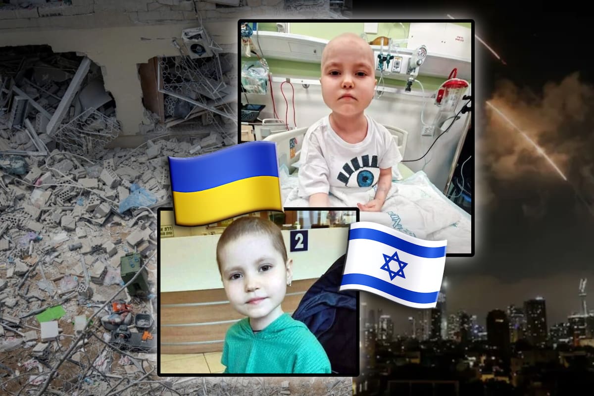 Niña ucraniana que viajó a Israel para tratar su leucemia lejos de la guerra con Rusia, muere al caer un misil iraní sobre su casa