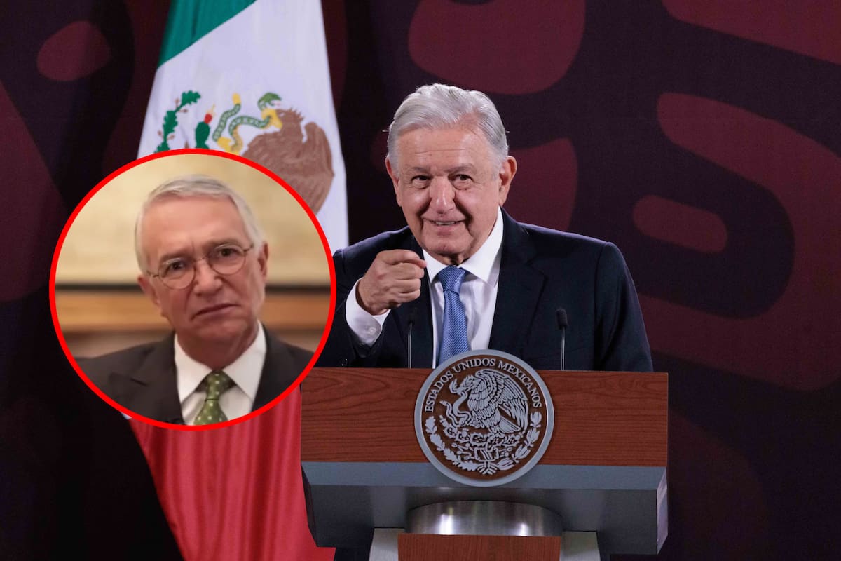 Fotografía ilustrativa de archivo digital GH. El presidente Andrés Manuel López Obrador y el empresario Ricardo Salinas Pliego.
