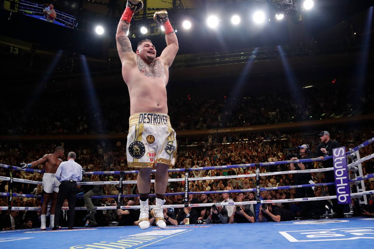 Andy Ruiz quiere 50 millones de dólares por la revancha
