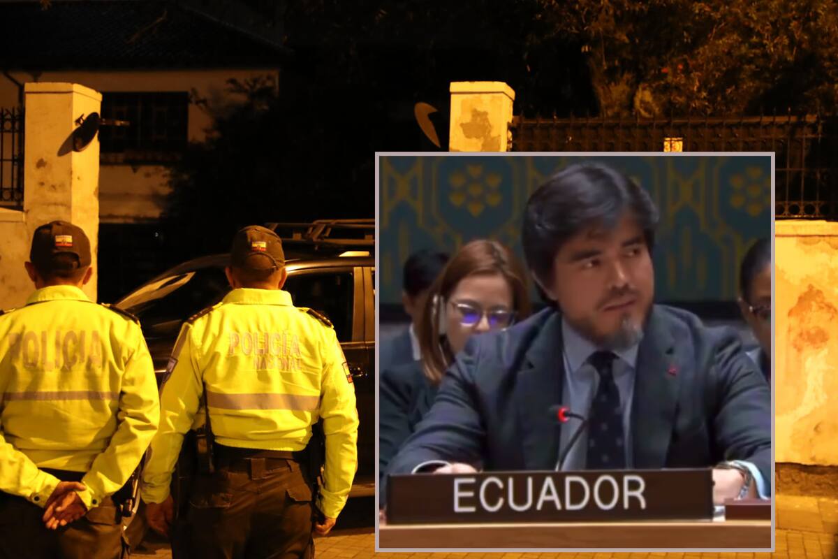 Ecuador condenaba a Israel por no respetar embajadas, previo a allanar embajada de México