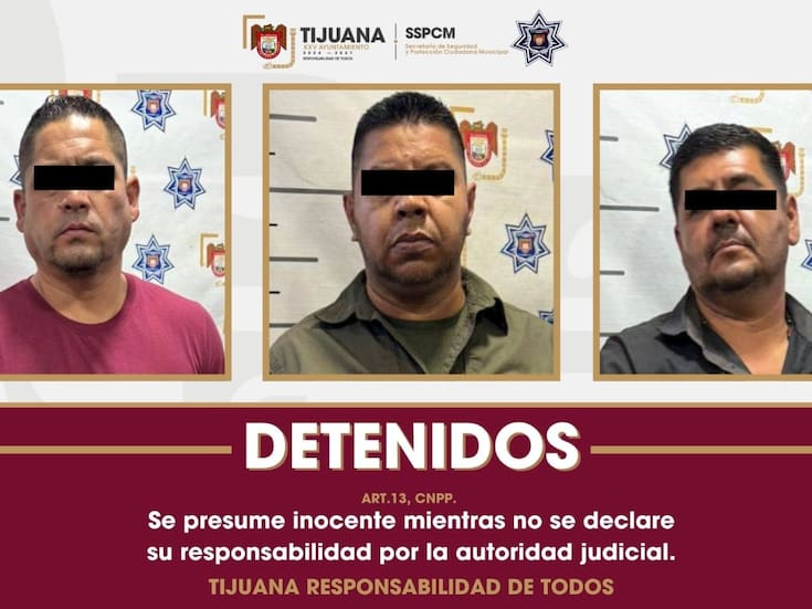 Aseguran a tres personas por amenazas y vehículo con reporte de robo