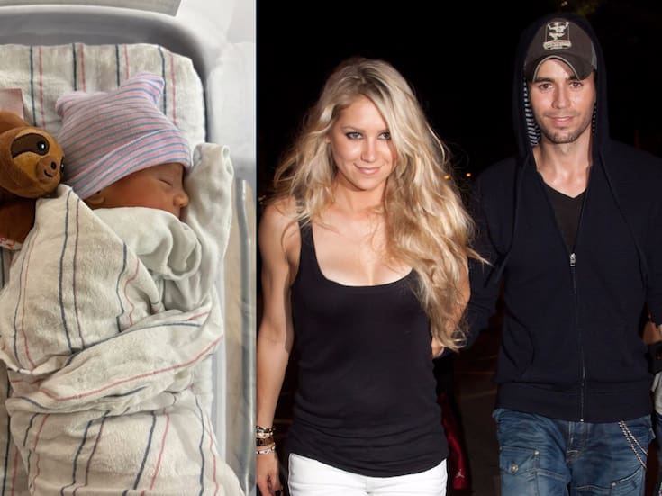 Enrique Iglesias y Anna Kournikova dan la bienvenida a su cuarto hijo y comparten la primera foto del recién nacido