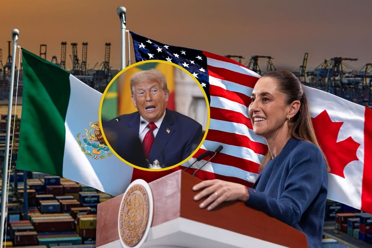 Claudia Sheinbaum descarta renegociar el T-MEC porque “es ley”, mientras Trump busca cambiar conversaciones a bilaterales y “no trilaterales” entre México, EEUU y Canadá