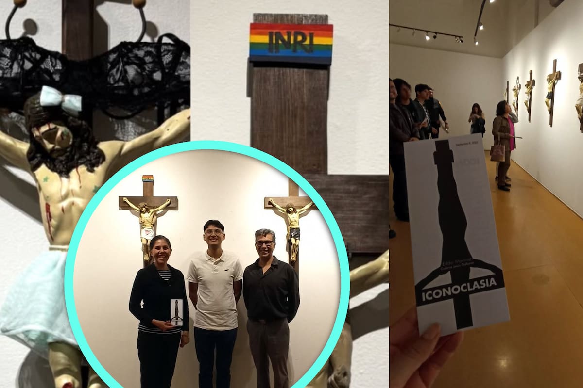 Universidad de Guanajuato concluye anticipadamente la exposición “Iconoclasia” tras críticas de grupos católicos