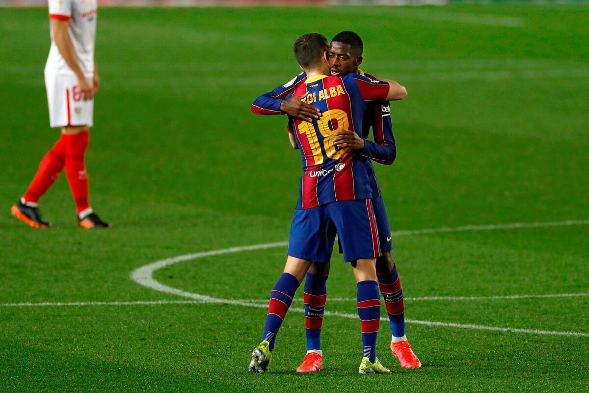 VIDEO: Ousmane Dembélé marca golazo y deja parado al portero de Sevilla
