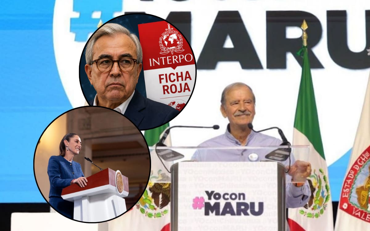 Vicente Fox y Felipe Calderón respaldan a Maru Campos y cuestionan las críticas en su contra; señalan protección federal a Rubén Rocha Moya. Foto: Presidencia, IA, captura de pantalla