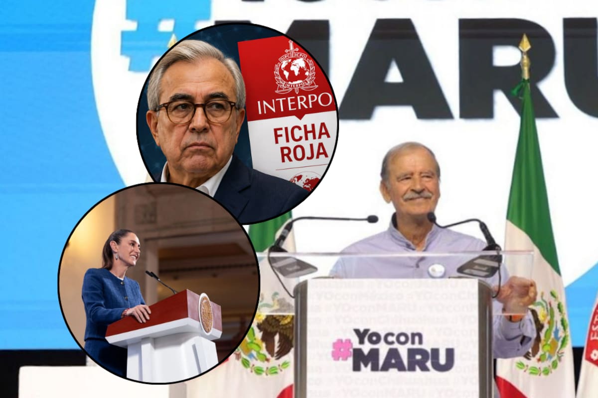 Fox y Calderón defienden a Maru Campos de los ataques y acusan a Presidencia de proteger al presunto criminal Rubén Rocha Moya