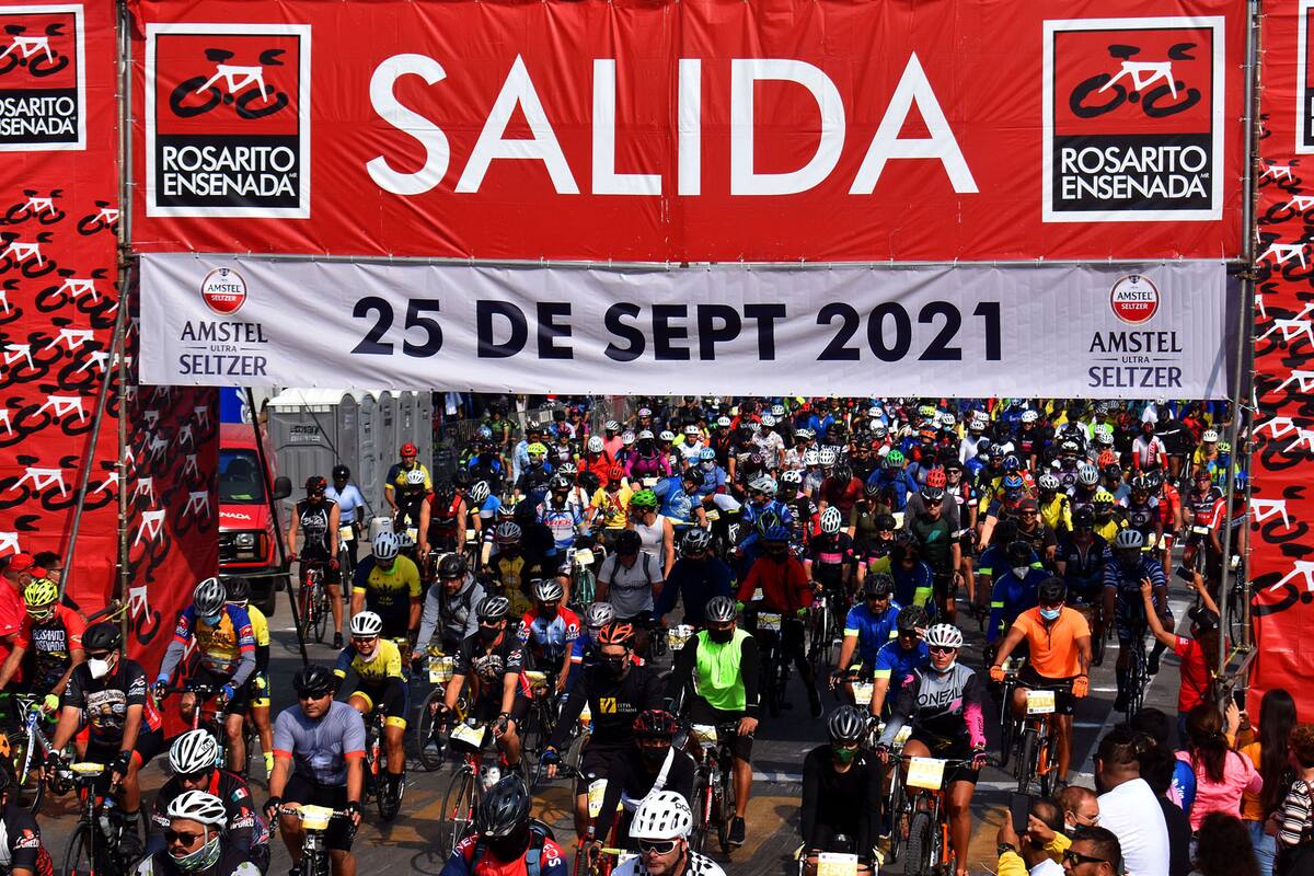 El Paseo Ciclista Rosarito-Ensenada se realizó con éxito