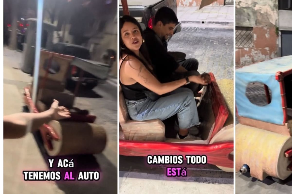 Video: Padre sorprende a su hija con auto de los Picapiedras que le prometió hace 20 años