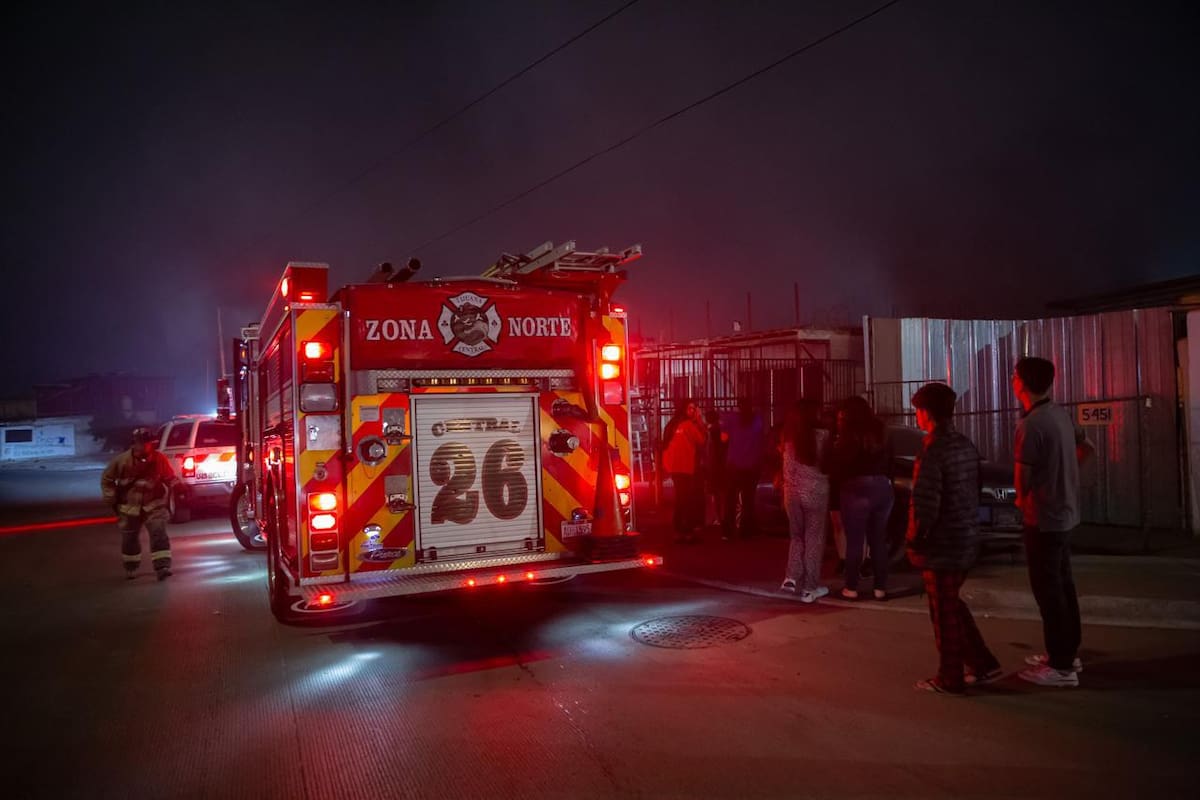 No se reportaron personas lesionadas durante el siniestro. Foto: Cortesía