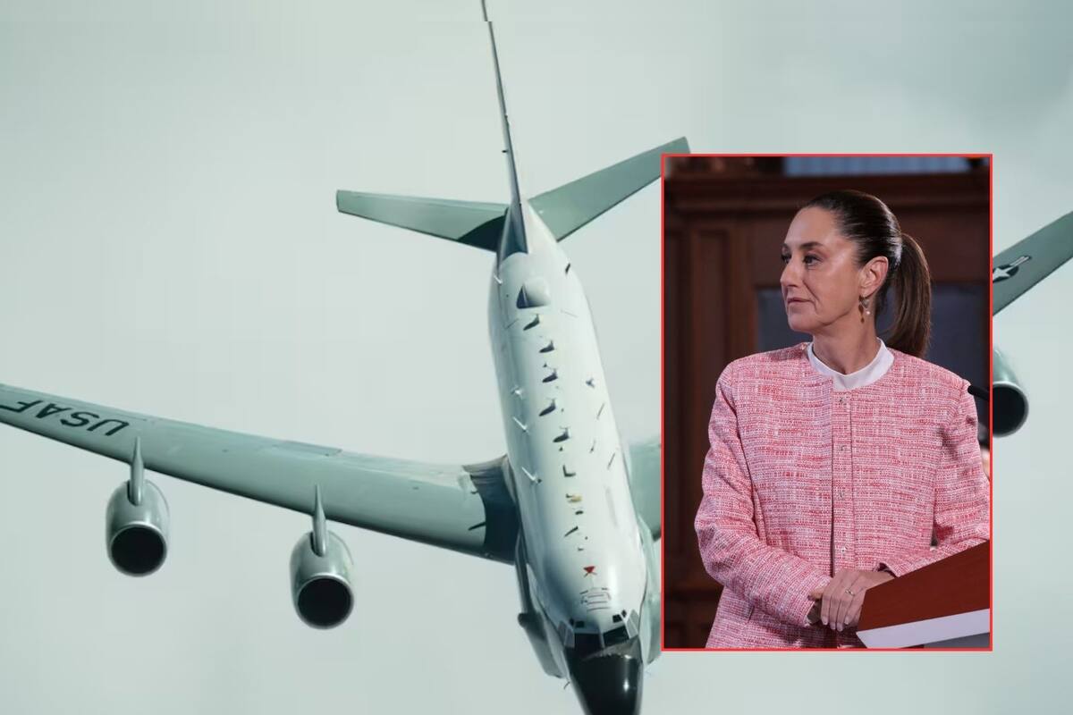 Sheinbaum niega que avión detectado sobrevolando sobre aguas internacionales tenga relación con acuerdos con Trump