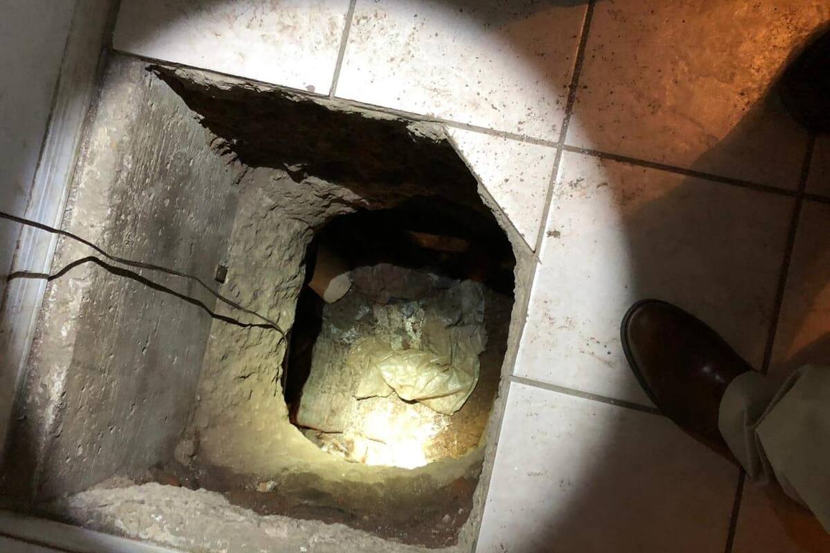 Aseguran ‘narcotúnel’ en Nogales y arrestan a dos mexicanos