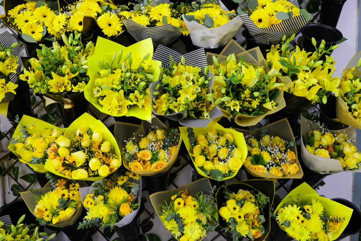 Flores Amarillas: Florerías de Mexicali se visten de amarillo