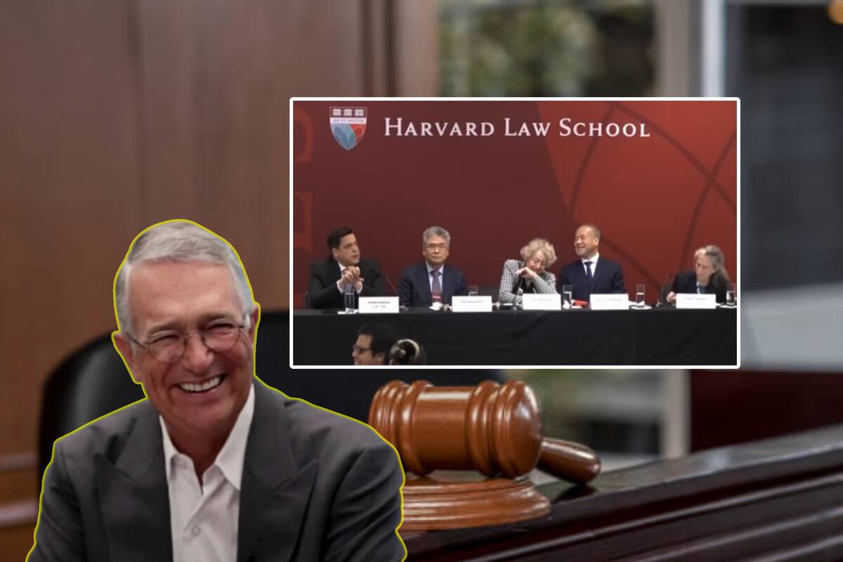 “Somos una burla”: Ricardo Salinas Pliego reacciona a risas en evento de Harvard donde se explicó la reforma judicial