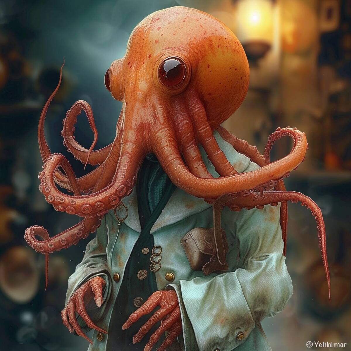 La odisea visual de Zoidberg: Una representación realista que explora las capas únicas del alienígena de Futurama.