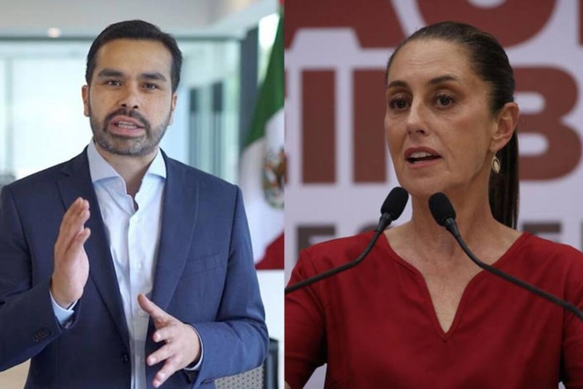 Máynez responde a crítca de Sheinbaum a MC: “Se estaba viendo en un espejo”