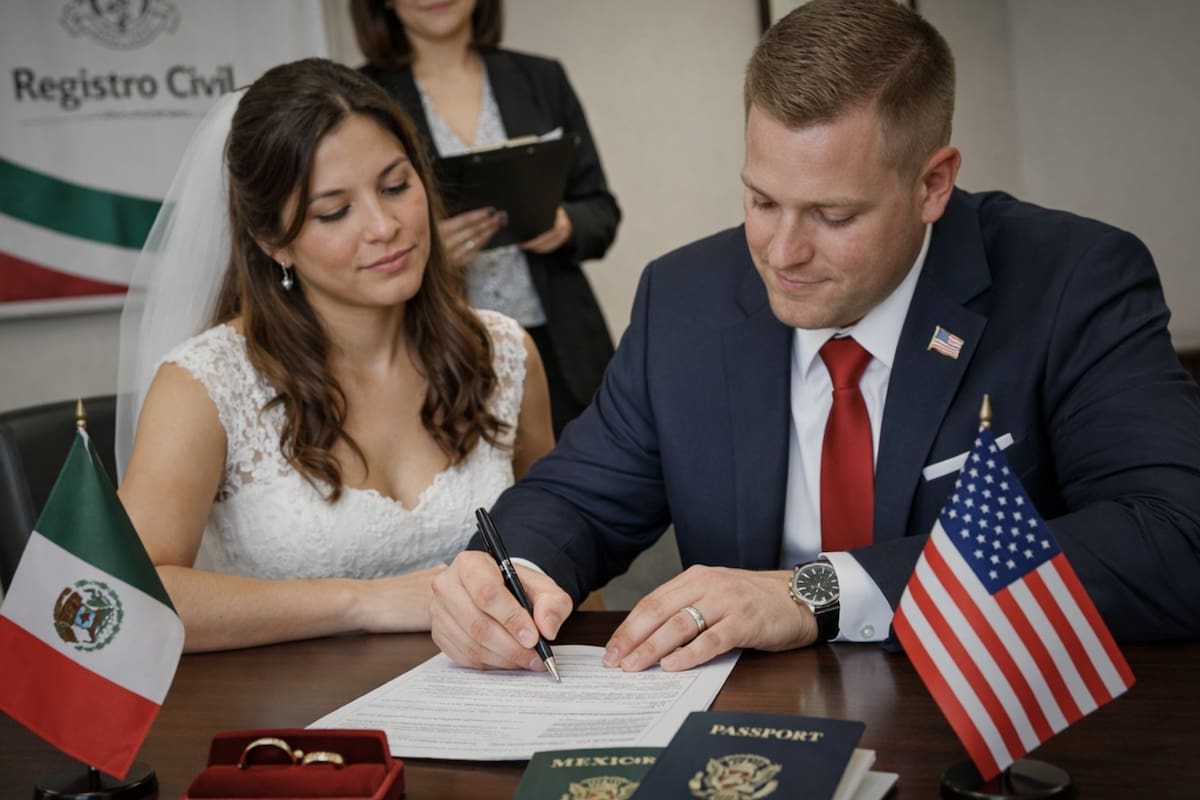 Extranjeros buscan matrimonios con mexicanos para acceder a beneficios legales y facilitar trámites de doble nacionalidad