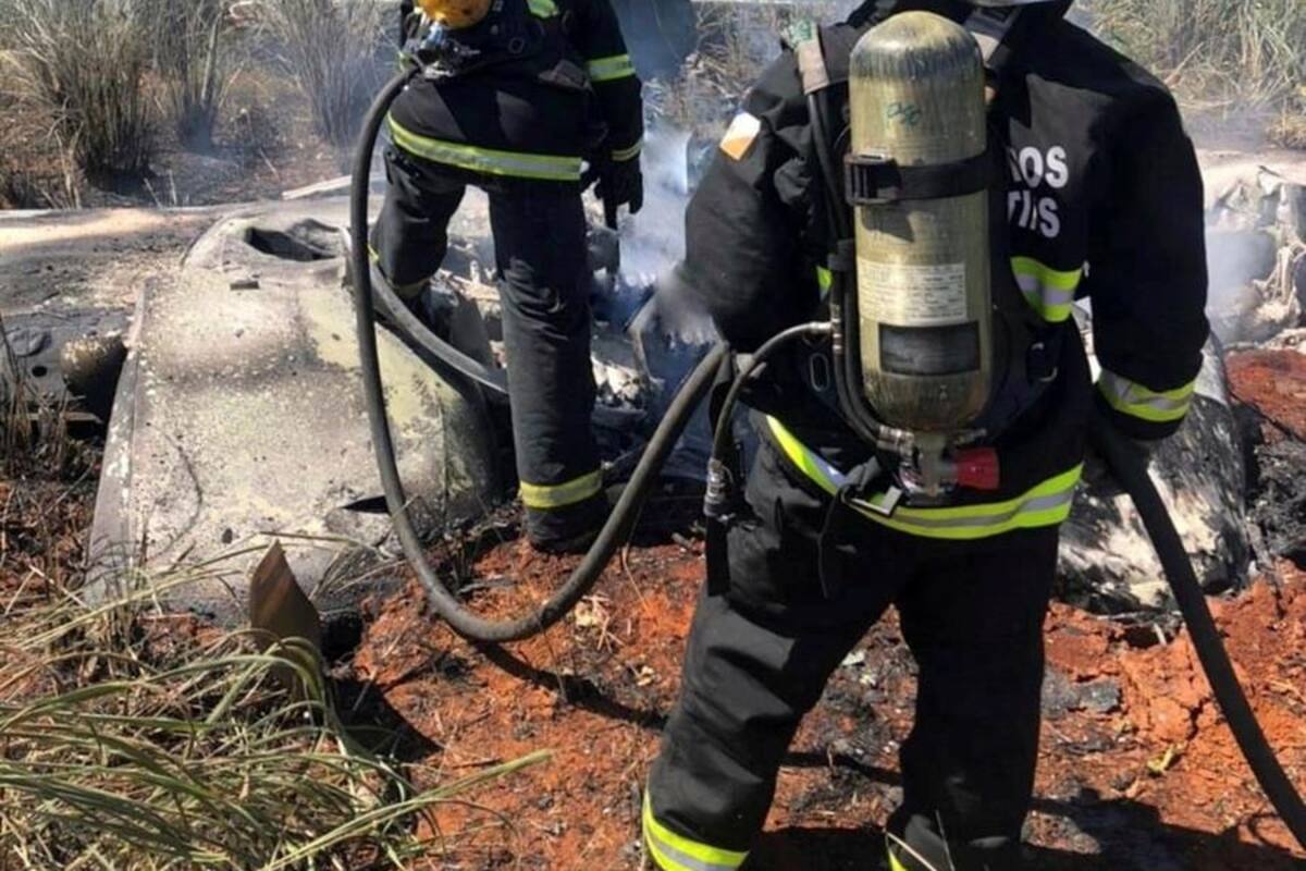Presidente y cuatro futbolistas de club brasileño mueren en accidente aéreo