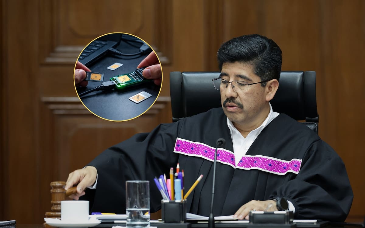 SCJN debate caso de suplantación con SIM duplicada que podría obligar a empresas telefónicas a reforzar verificación de identidad y pagar daños a usuarios afectados. Foto: Especial (SCJN)