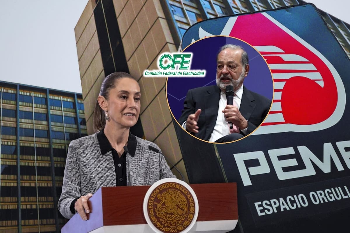 Carlos Slim pidió al sector privado rescatar a Pemex de su crisis financiera e invertir en CFE para mejorar la red eléctrica, a pesar de que ambas ya son instituciones públicas