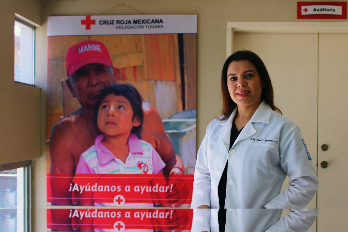 Beatriz Manjarrez, precursora en Nutrición de Cruz Roja, #OrgulloXochicalco
