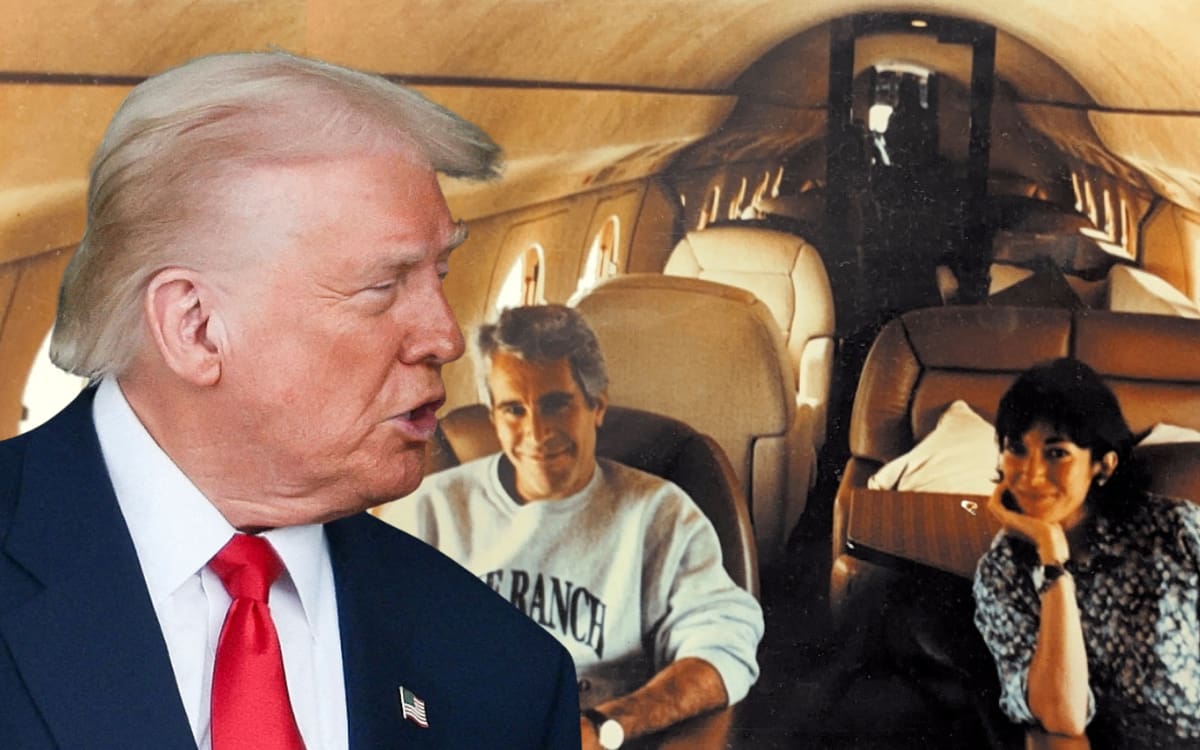 El nombre de Donald Trump aparece más de mil veces en los nuevos documentos publicados del Caso Epstein. Foto: Reuters, AP
