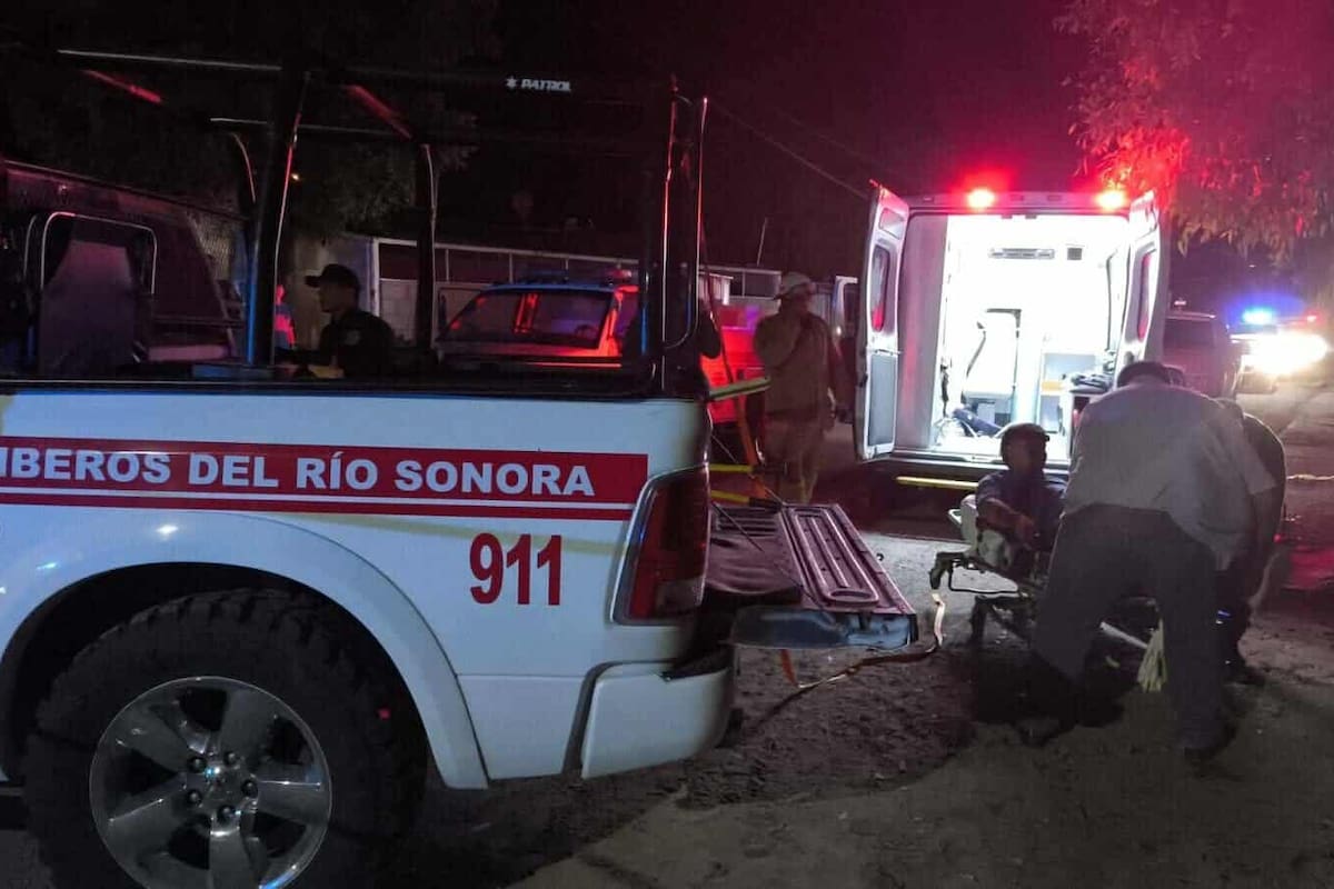 Muere menor de 14 años en choque contra árbol en Banámichi, Sonora