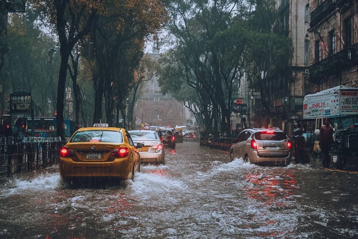 Este 14 de agosto el SMN advirtió que lluvias peligrosas y vientos fuertes se registrarán en varios estados de México por diversos sistemas meteorológicos
