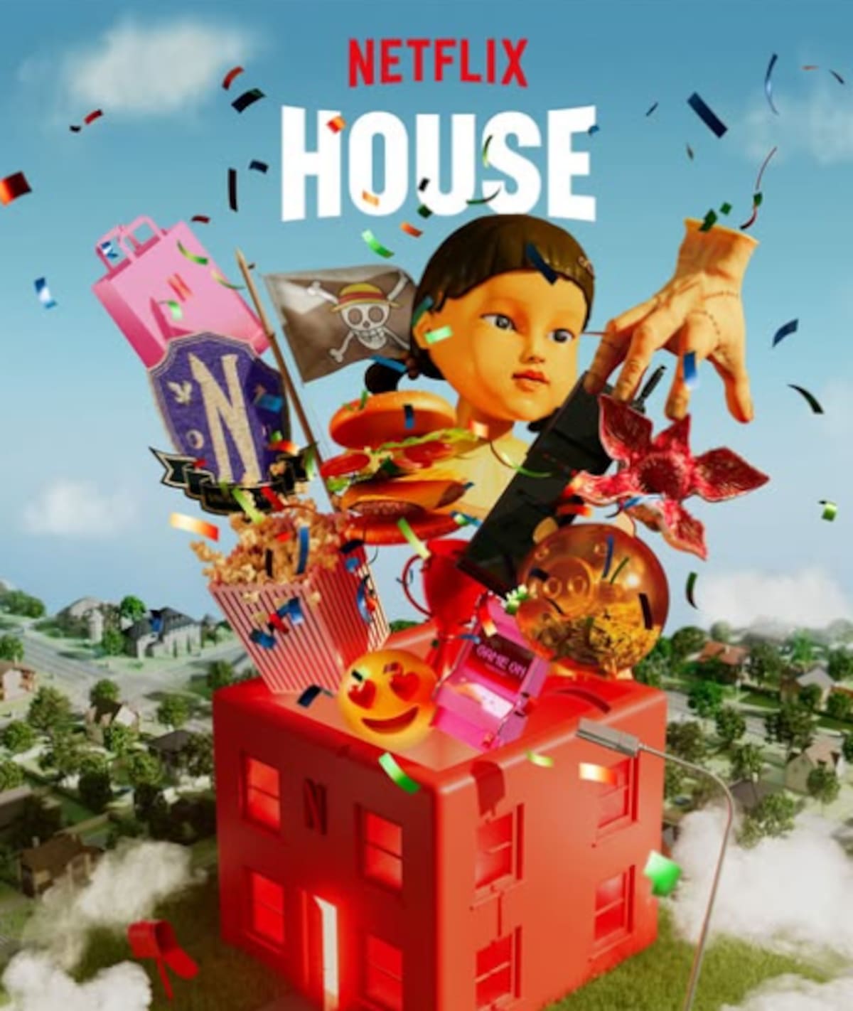 Netflix estrena su primera casa interactiva en Filadelfia: así podrás vivir dentro de tus series favoritas como Stranger Things y Merlina. | Instagram/Netflix House