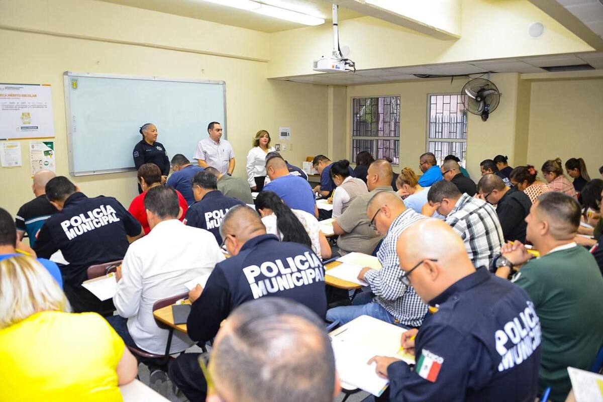 DSPM y UABC realizan exámenes de recategorización 2024 para policías