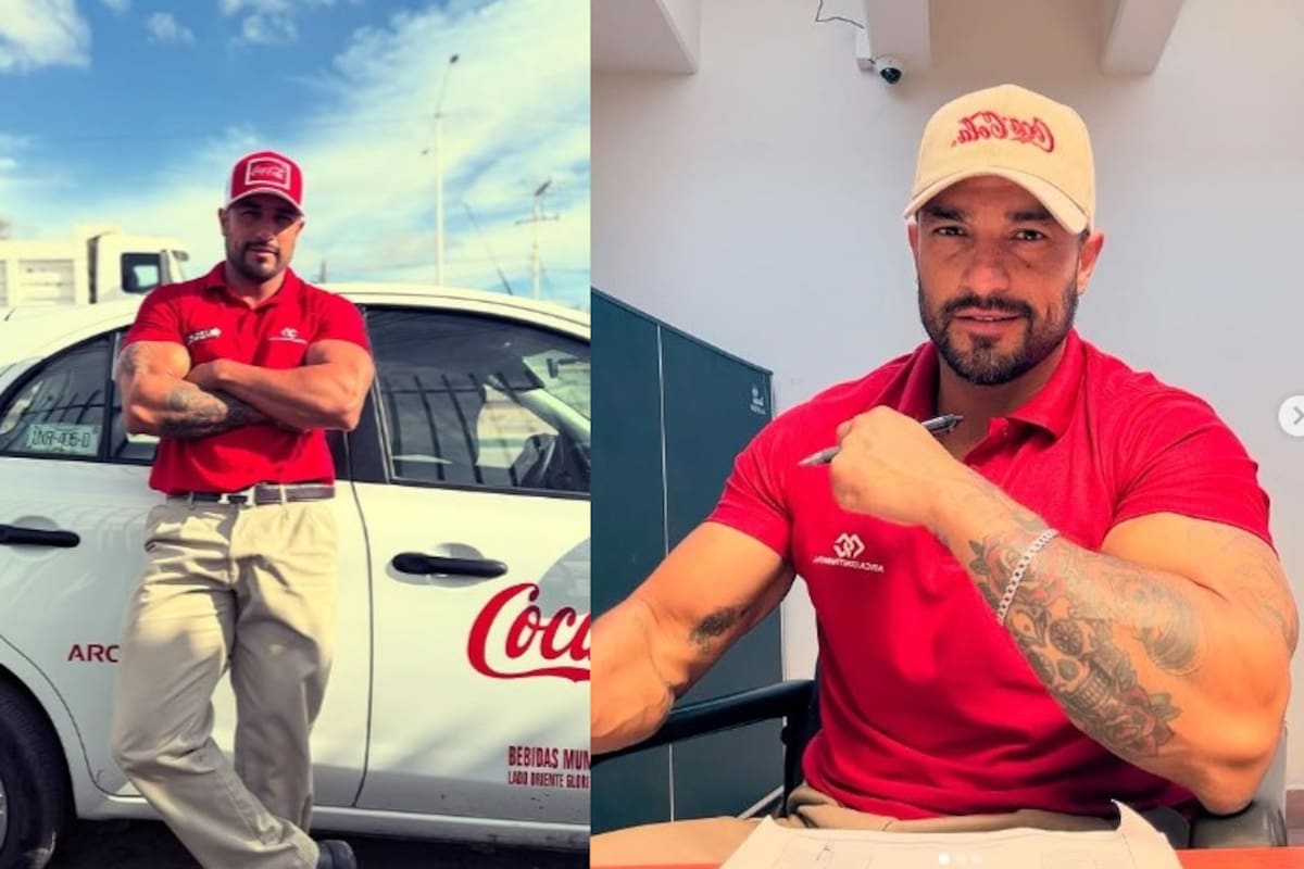 Repartidor de Coca-Cola roba corazones y se vuelve sensación en redes