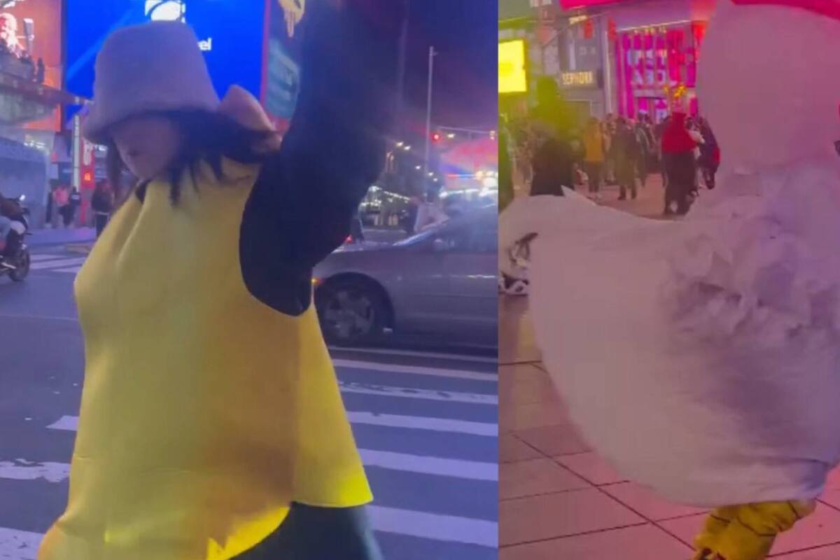 Selena Gomez y Cara Delevingne celebraron Halloween en Times Square