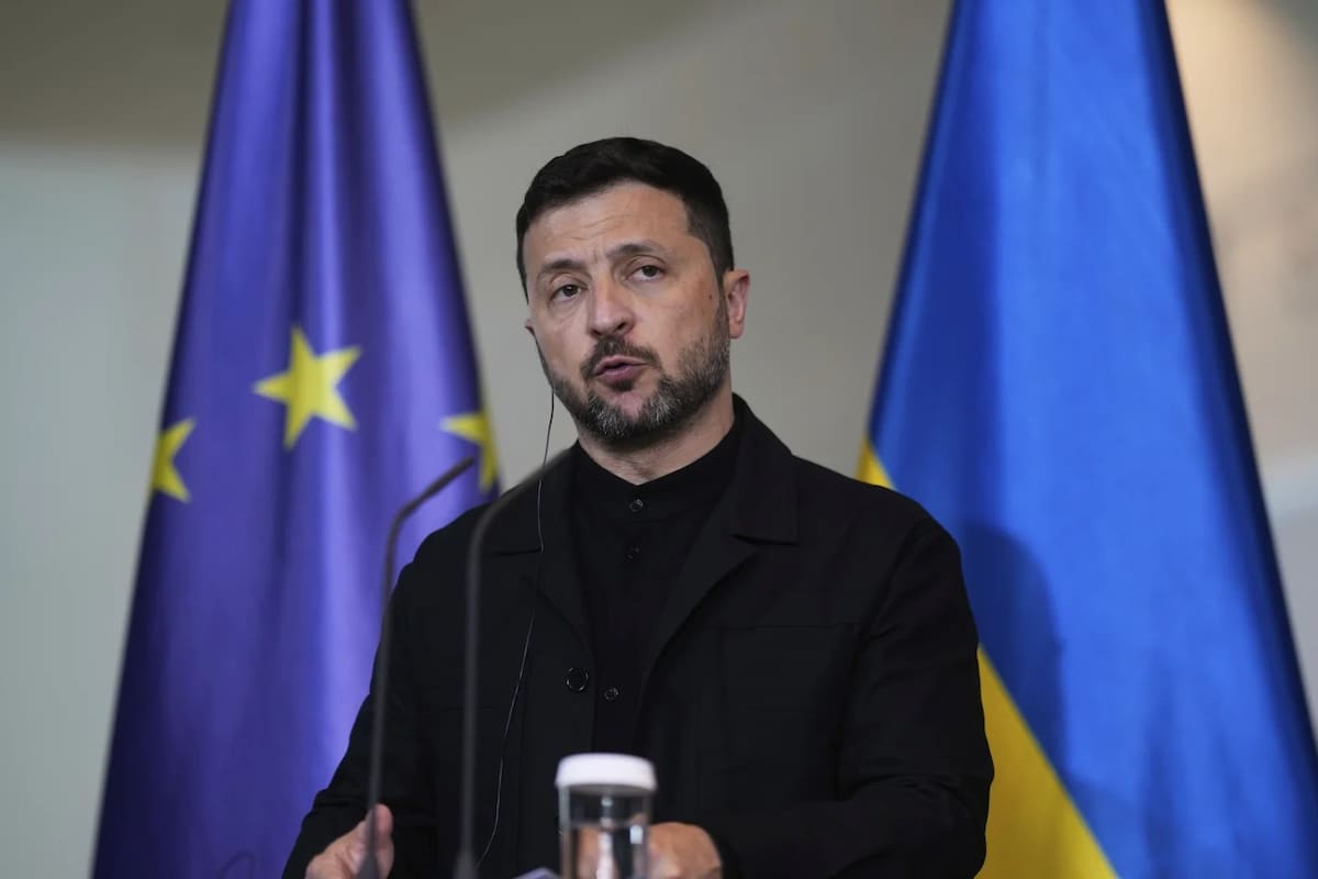 El presidente ucraniano Volodímir Zelenski en una fotografía de archivo. | Crédito: AP