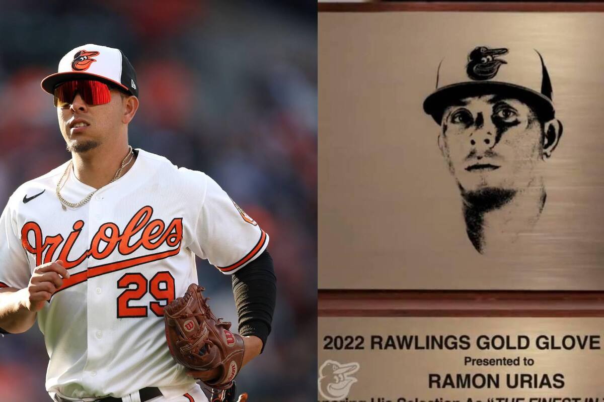 Sonorense Ramón Urías hace historia en MLB y gana Guante de Oro de Liga Americana