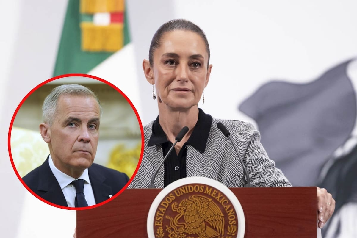 Claudia Sheinbaum confirma invitación de Mark Carney, Primer Ministro de Canadá, al G7: “Todavía no tomo la decisión”, dice